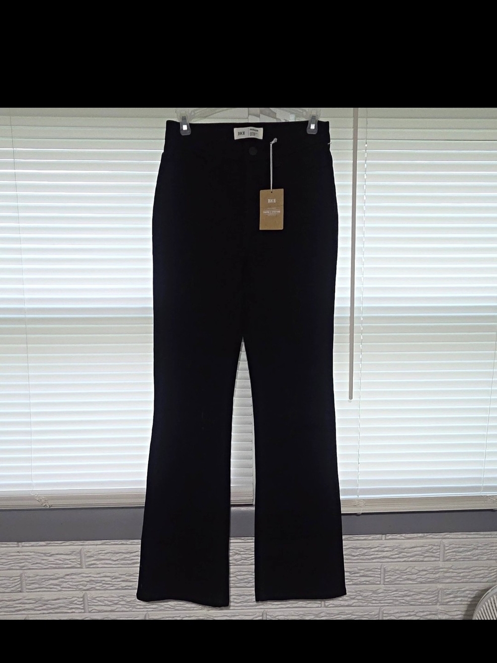 Parker Black High-Rise Bootcut Jeans